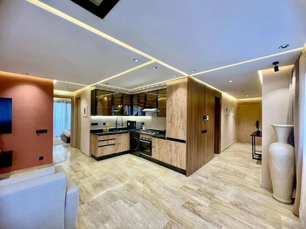 Luxury Stay In Gueliz 2Br Designer Apartment Marraquexe
