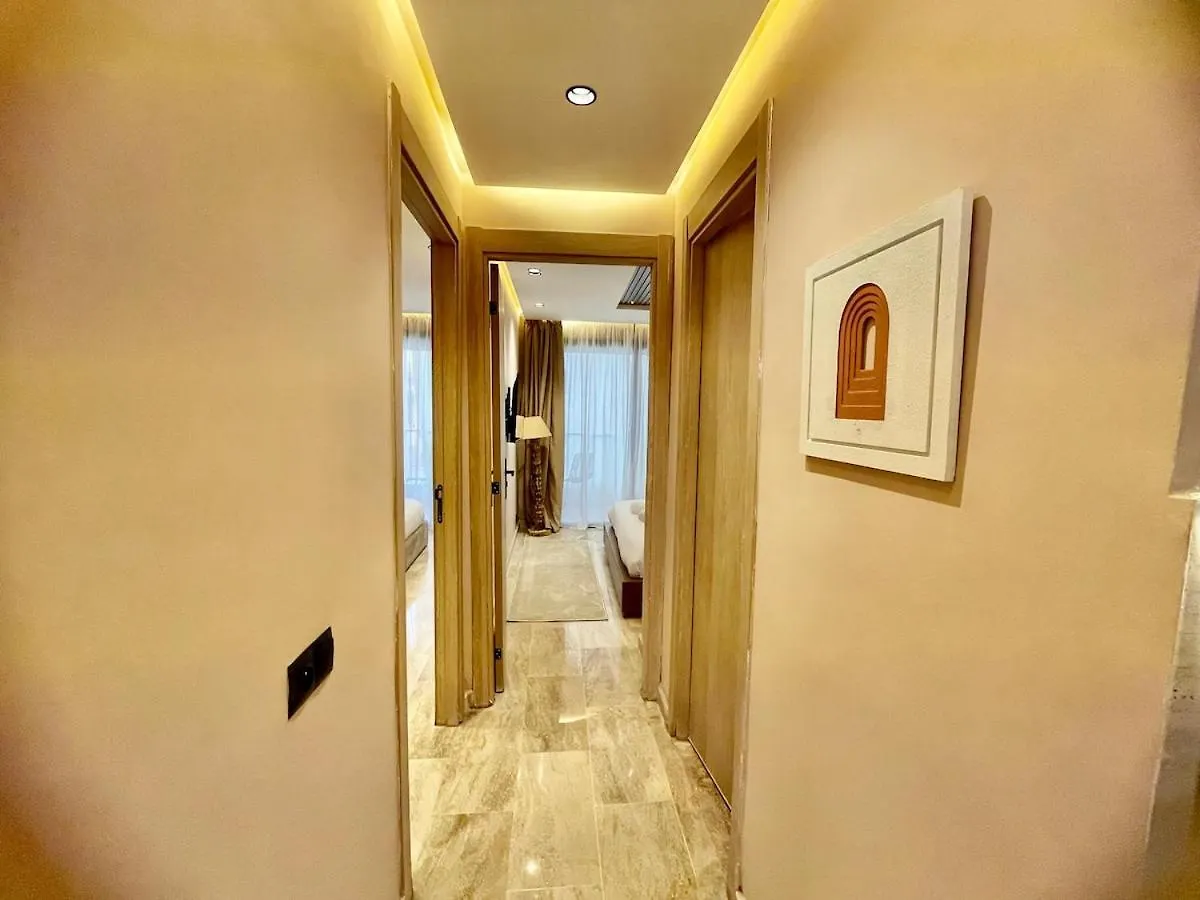 Luxury Stay In Gueliz 2Br Designer Apartment Marraquexe